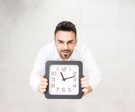 Young confident man posingの写真素材