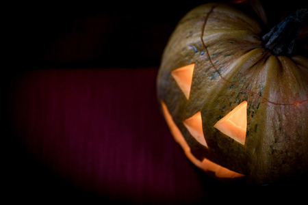 Halloween pumpkinの写真素材