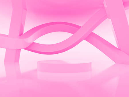 3D render shape stage perfection abstract, high quality photoの写真素材