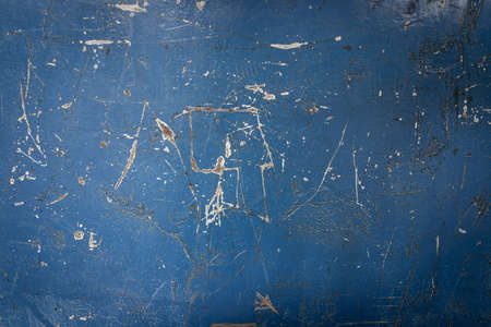 Grunge old weathered scratched backdrop with damagesの写真素材