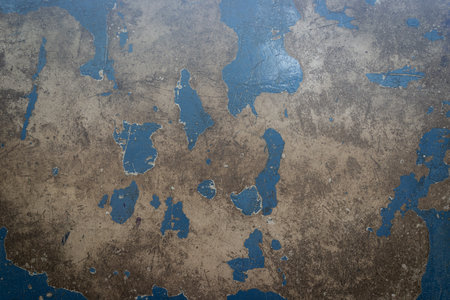 Grunge old weathered scratched backdrop with damagesの写真素材