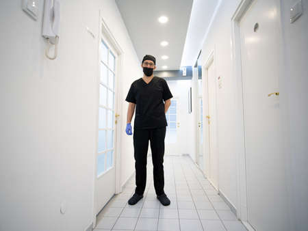 Male doctors in hospital . high quality photoの写真素材