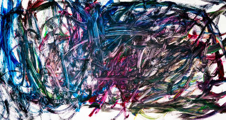 Nice large scale Image of a abstract Oil painting on glass. High quality photoの写真素材