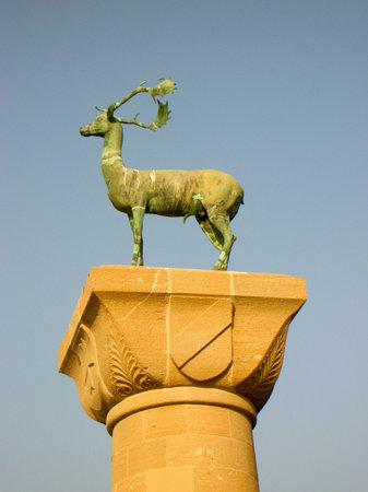 Vecchio porto Rhodesの写真素材