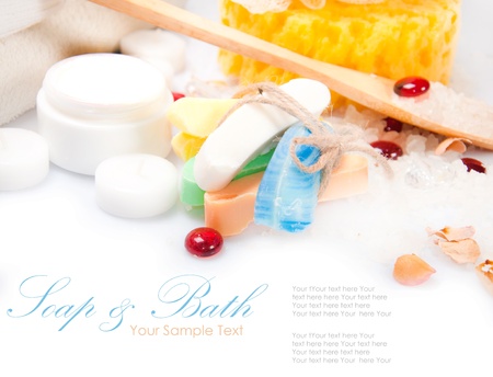 Spa and bath accessoriesの写真素材