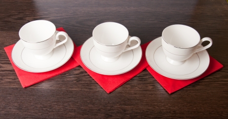 Porcelain dishwareの写真素材
