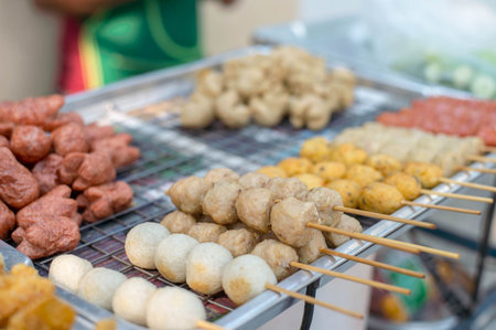 Thai meat ballの写真素材