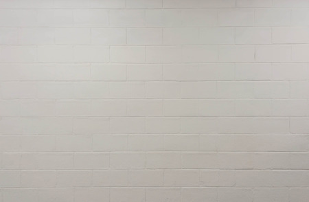 Background vintage white brick wallの写真素材