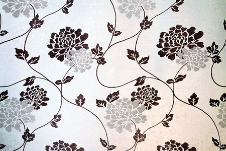 Flower fabric background