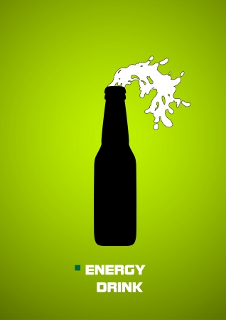 fresh drink bannerのイラスト素材