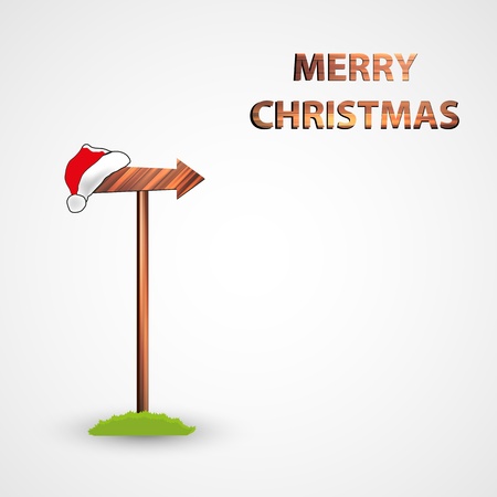 Christmas pointer with cap backgroundのイラスト素材