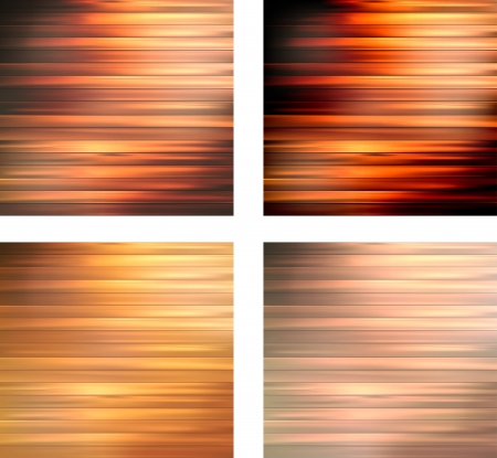 vector wood texture backgrounds collection のイラスト素材