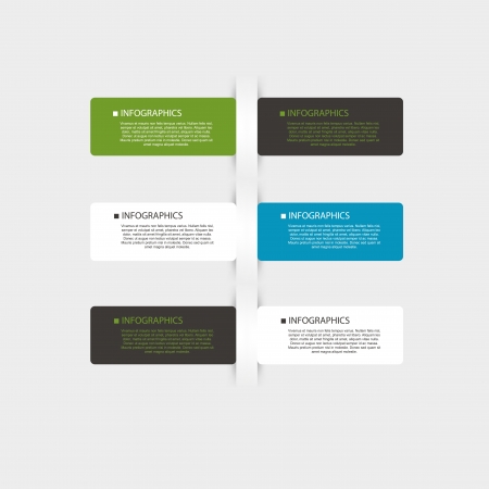 Business bubble speech template vector, easy editable eps10のイラスト素材