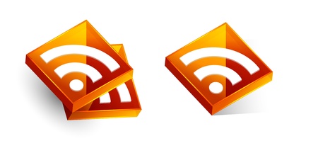 RSS Symbol のイラスト素材