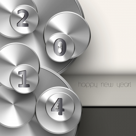 New year 2014 backgroundのイラスト素材