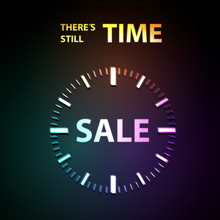 Sale light poster easy all editable