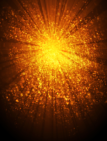 New year festive bokeh background easy all editableのイラスト素材