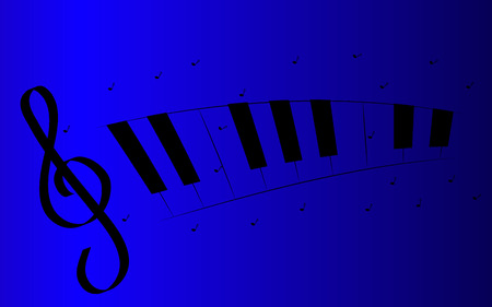 Music backgroundのイラスト素材