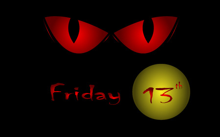 Friday 13thのイラスト素材