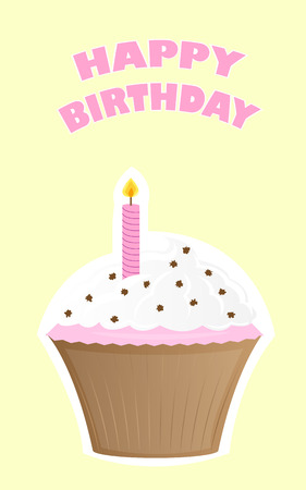 Birthday backgroundのイラスト素材