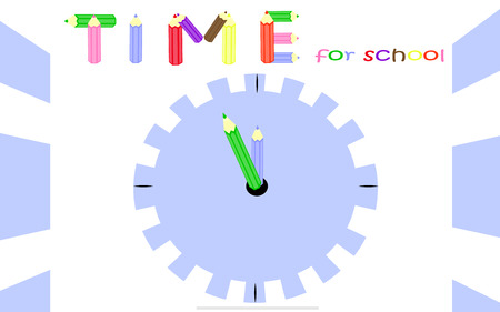 Time for schoolのイラスト素材