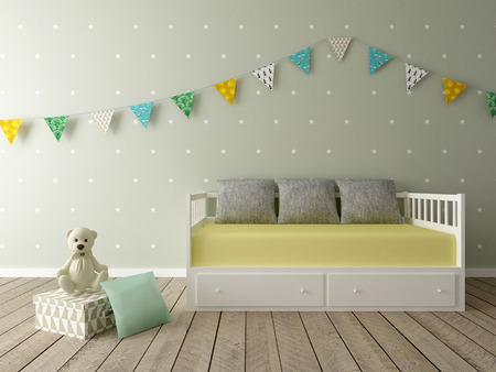 playroom, children room, nurseryの写真素材