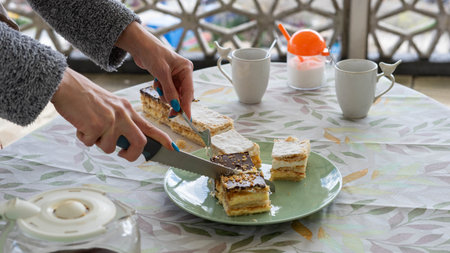cake in the snack