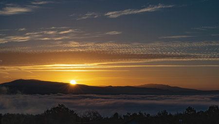 The first rays of sunshine
