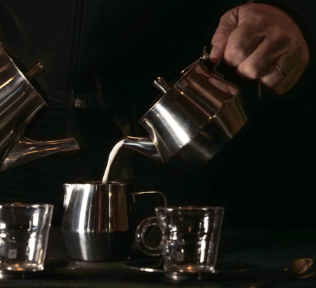 Coffee & Milkの写真素材