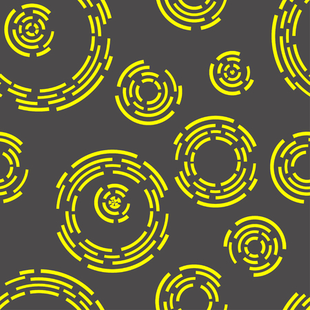 Vector seamless pattern with technical elements for textile, ceramics, fabric, print, cards, wrappingのイラスト素材