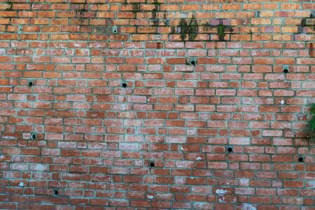 Old brick textured wall.の写真素材