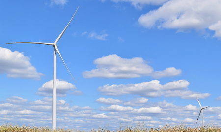 Wind farmの写真素材