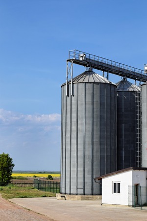 Silo in northern Serbiaのeditorial素材