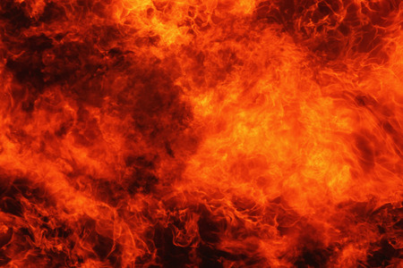background of fire as a symbol of hell and eternal tormentの写真素材
