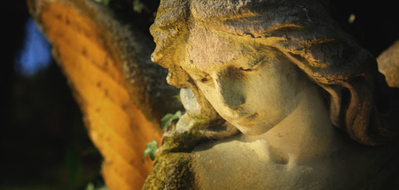 angel as a symbol of faith, kindness and loveの写真素材