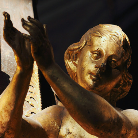 Eros (Eros) in Greek mythology, the god of love.の写真素材