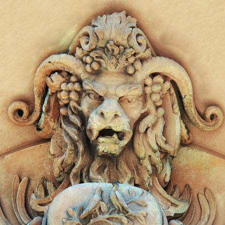 Hades (Hades, Pluto) - God is the kingdom of the dead. The son of Kronos and Rei, the brother of Zeus, Poseidon, Hera, Demeter and Hestia. When dividing the world Ayide lscnfkjcy underworld.の写真素材