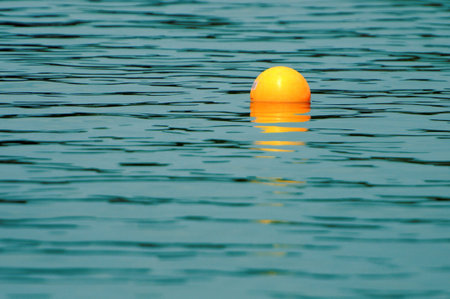 yellow buoy