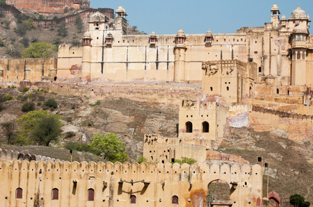 fort amber in india - rajasthan - jaipurのeditorial素材