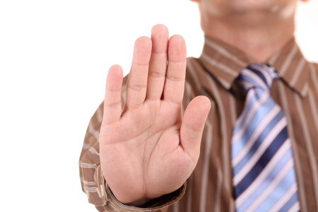 Stop gesture
