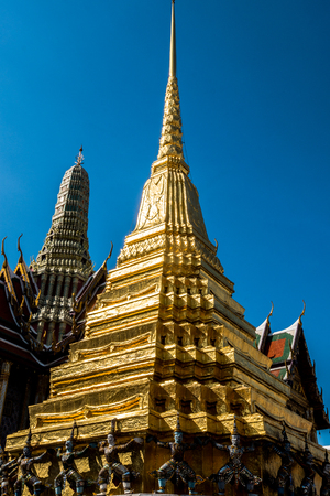 The Giant at Wat pha kaew, Bangkok, Thailandの写真素材