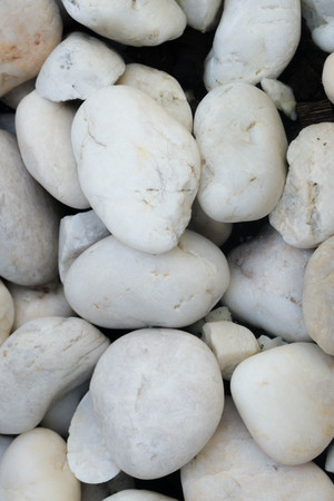 Decorative white rockの写真素材
