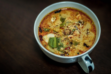 Tom-yum shrimpの写真素材