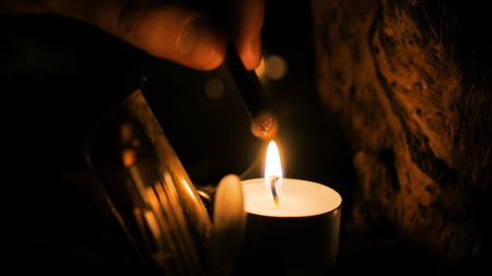 Incense stick burning during chinese tea ceremony. Relaxation, meditative and aromatherapy conceptの写真素材
