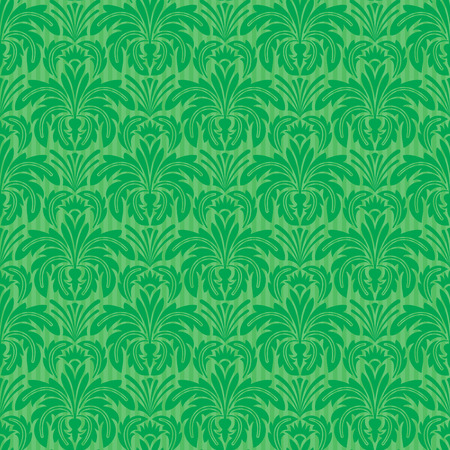 Green seamless wallpaperのイラスト素材