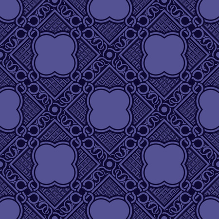 Violet seamless ornamentのイラスト素材