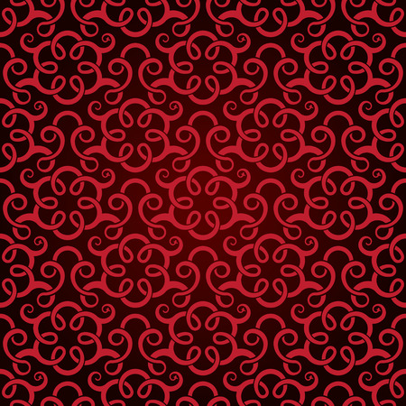 Red seamless wallpaper patternのイラスト素材