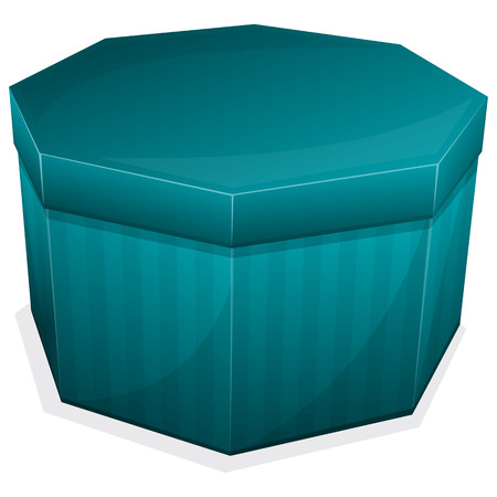 Vector illustration of Gift box. Transparency used in illustrationのイラスト素材