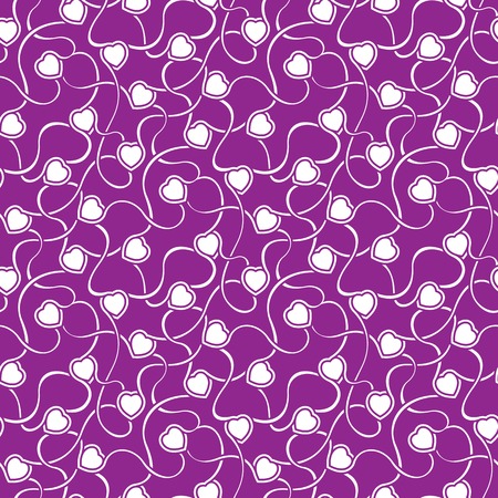 Vector illustration of valentine day seamless textureのイラスト素材