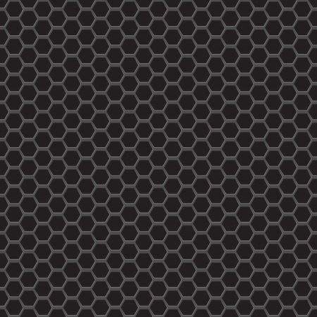 Vector illustration of Metal grid seamless patternのイラスト素材